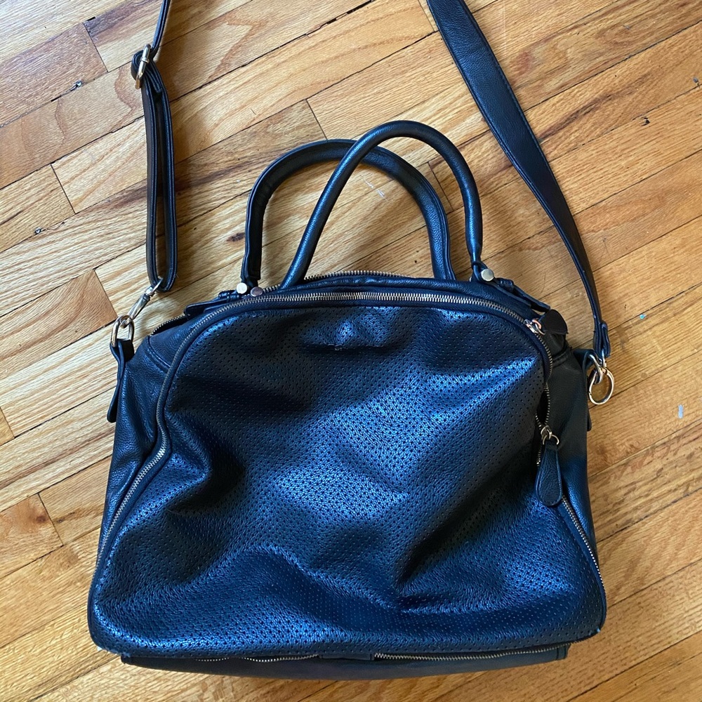 Black Leather Bag